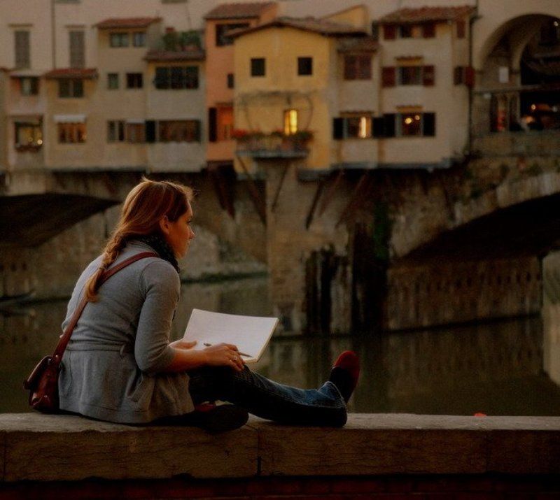 флоренция, вечер вечерний этюдphoto preview