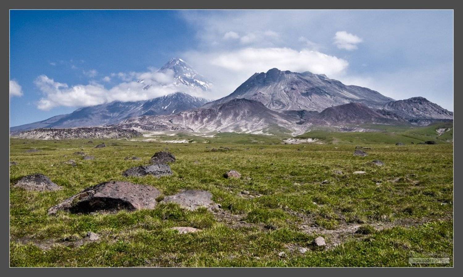 камчатка, вулкан, камень, безымянный, Артем Безотечество