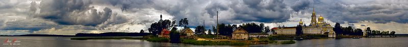 нилова пустынь,селигер,панорама Нилова пустынь фото превью