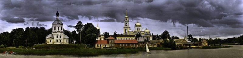 нилова пустынь,селигер,панорама Нило-Столобенская пустынь фото превью
