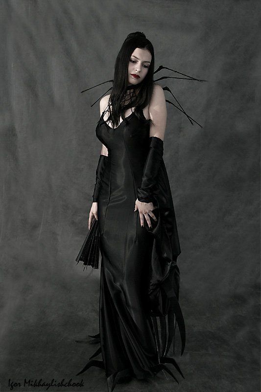 аниме, косплей Черная королеваphoto preview