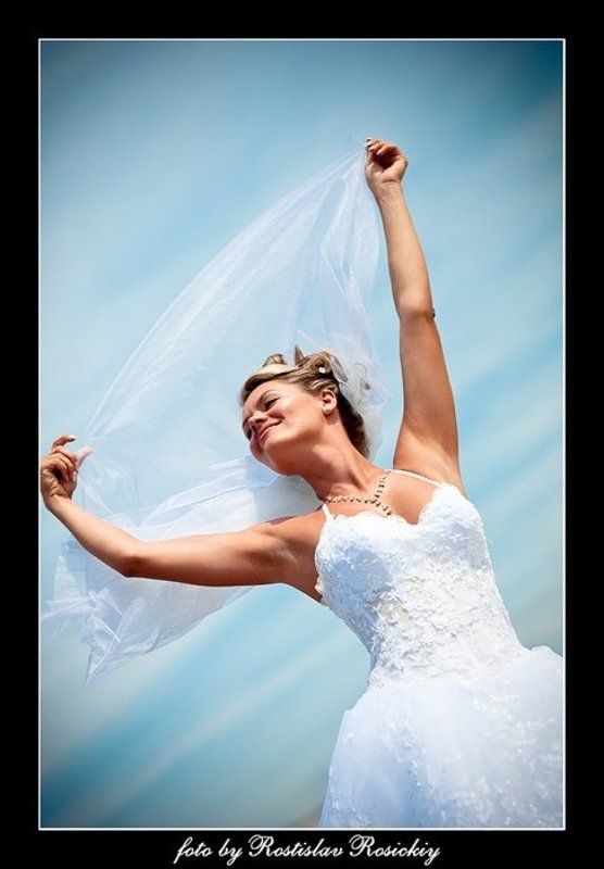 свадьба, невеста, счастье, фата, платье Свадьба Дениса и Светланыphoto preview