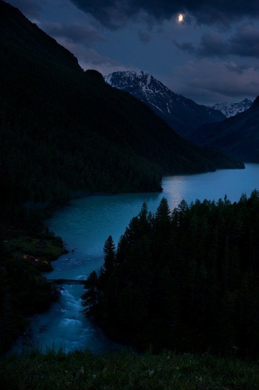 алтай, кучерла, ночь ***photo preview