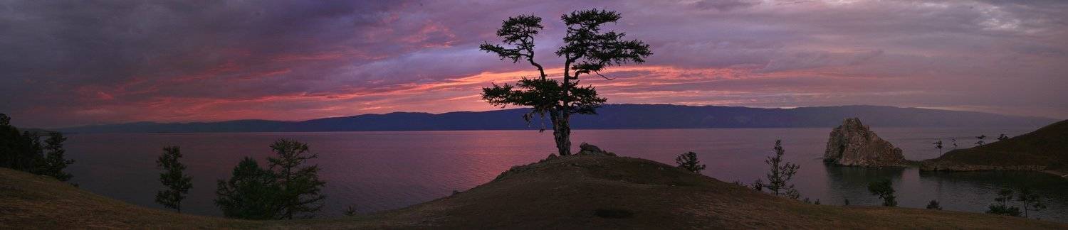 Байкал в розовом. Автор: Аndrey--Bor , Аndrey--Bor