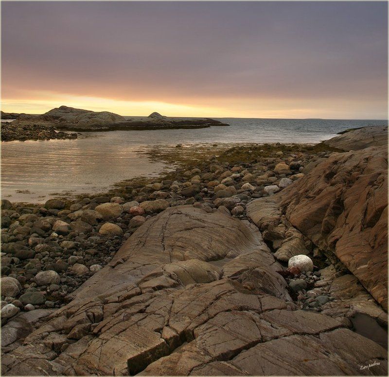 северный ледовитый океан, баренцево море, малая немецкая бухта, Баллада о камнях (Баренцево море 2009) фото превью
