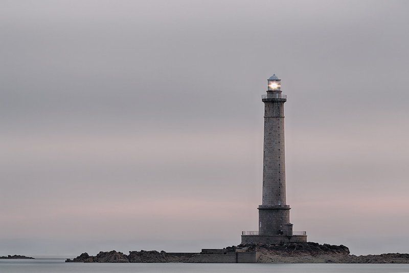 маяк, Франция, Нормандия, Normandie, Lighthouse, France, маяки Phare de la Hague, Goury, Basse Normandie, Francephoto preview