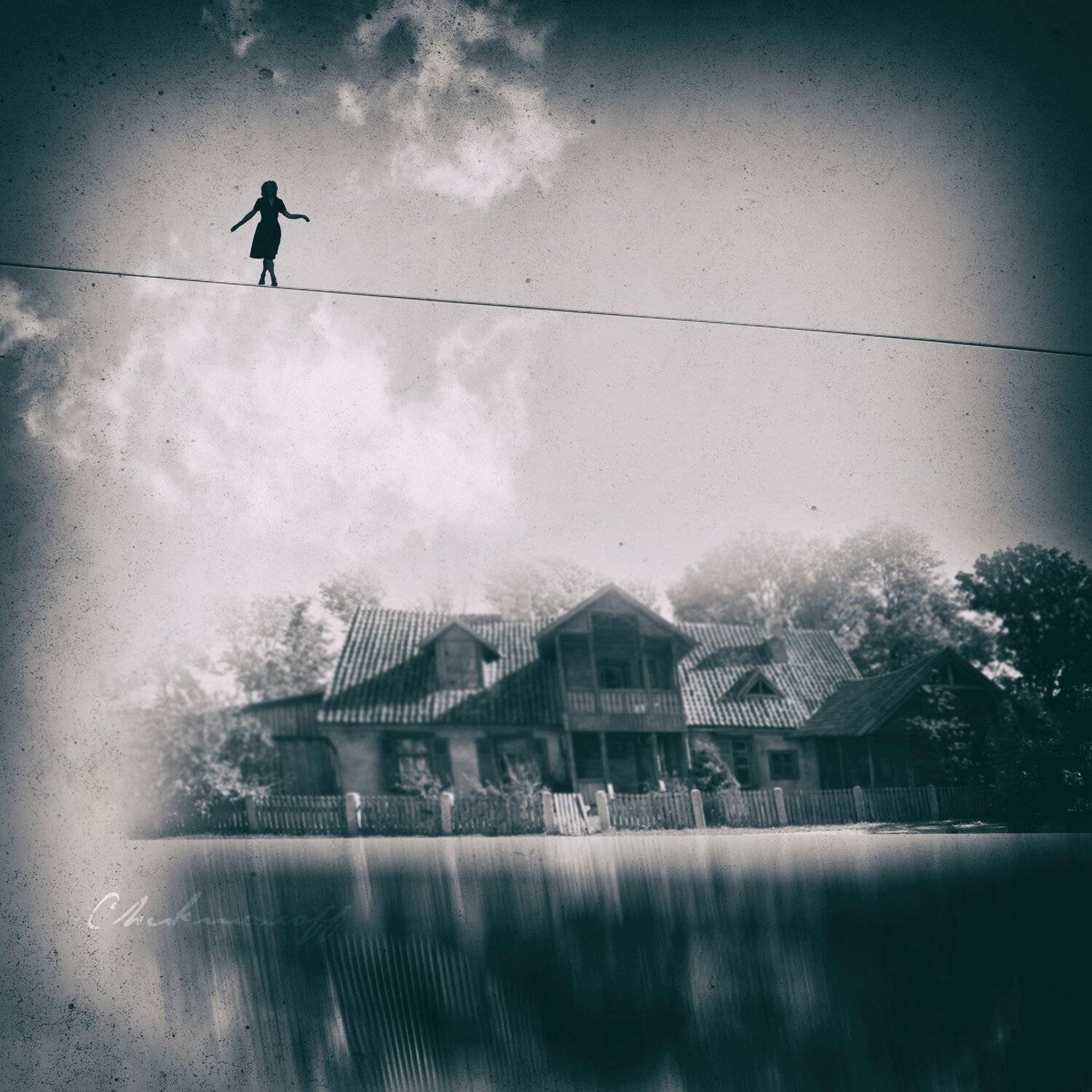 balance black &white. Автор: Chukmasoff , Chukmasoff