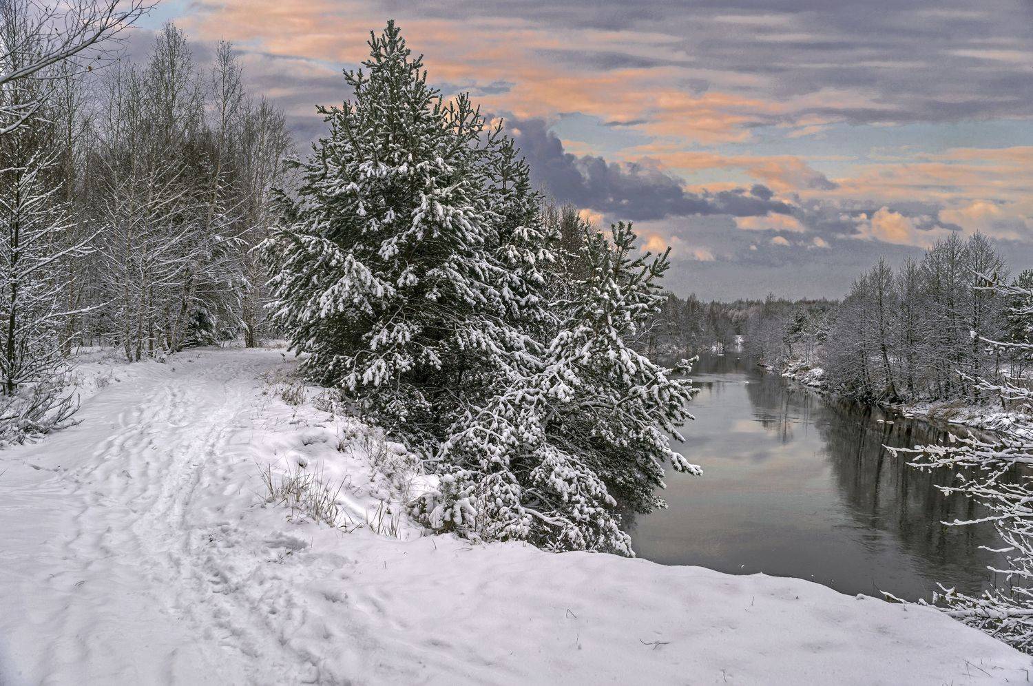 первый снег ., Шитов Александр