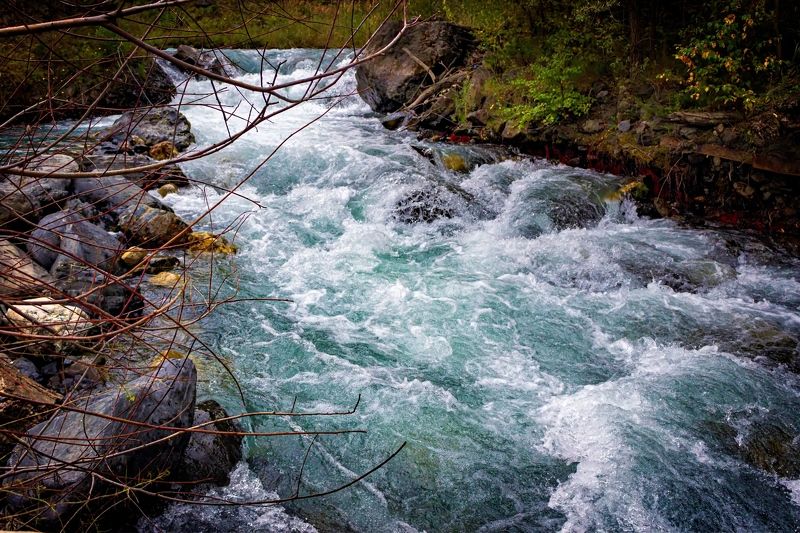 горы, реки, река армхи, природа кавказа, горы ингушети,. Река Армхи.photo preview