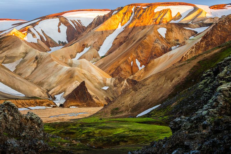 landmannalaugar,rainbow mountains,iceland,interior,mountains,colorful,landscape,volcanic Rainbow Mountains ISphoto preview