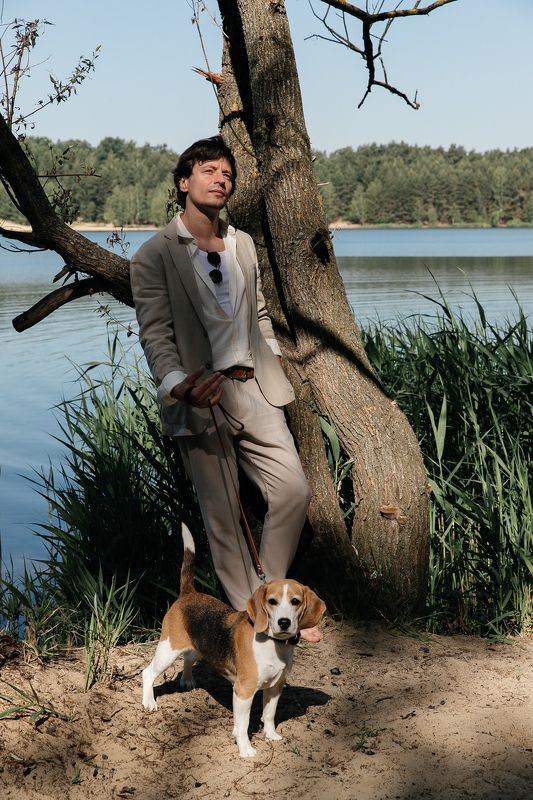 мужской портрет, уличный портрет Мужской портретphoto preview