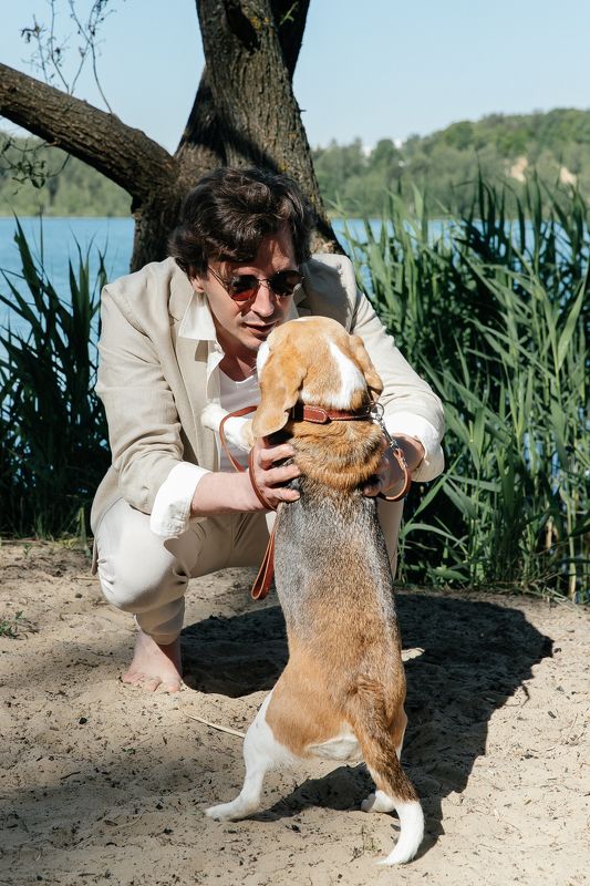 мужской портрет, уличный портрет Мужской портретphoto preview