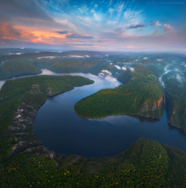 юмагузинское водохранилище, агидель, башкортостан, южный урал Национальный парк \