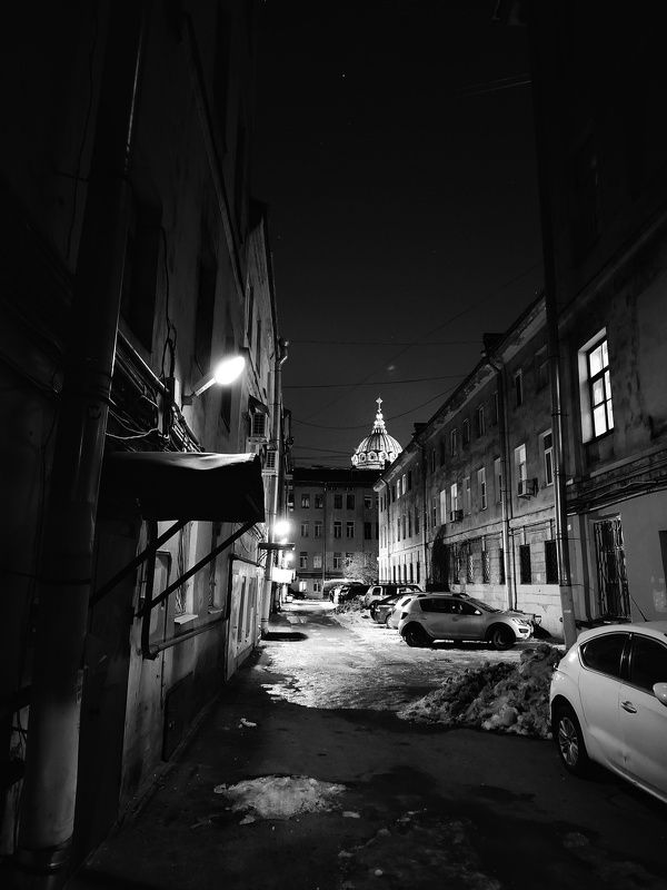 Питер ночь собор photo preview