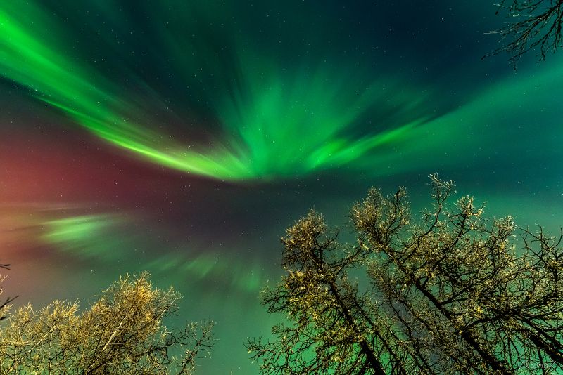 северное сияние, полярное сияние, заполярье, aurora borealis, polar lights photo preview