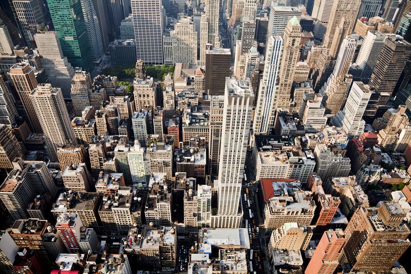 skyscrapers, usa, america, city, new york, metropolis, from above, united states, manhattan, street, buildings, небоскребы, сша, америка, город, нью-йорк, мегаполис, сверху, соединенные штаты, манхэттен, стрит, здания, улица Лабиринт из улиц и зданий | Labyrinth of streets and buildings фото превью