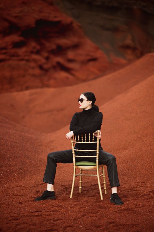 iceland Woman on Mars photo preview