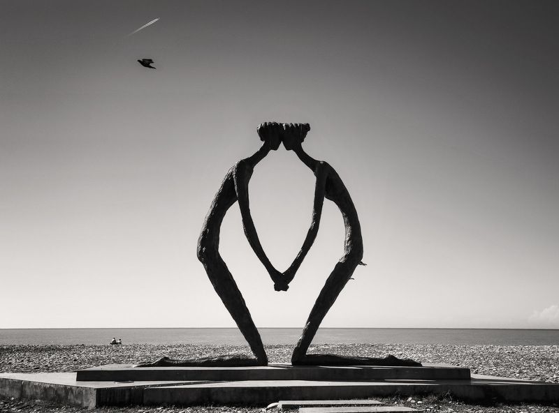 парк в батуми, грузия. три парыphoto preview