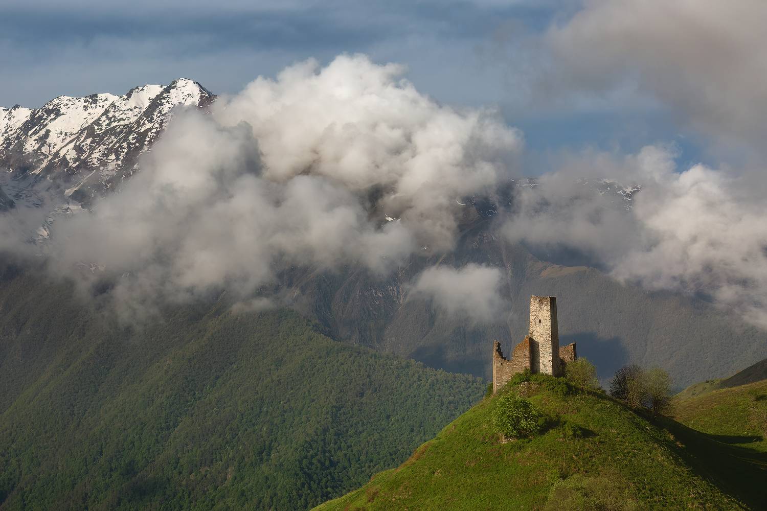 Выше облаков. Автор: Константин Маланин Ингушетия, пейзаж, Константин Маланин