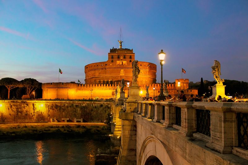Замок Святого Ангела,Рим фото превью