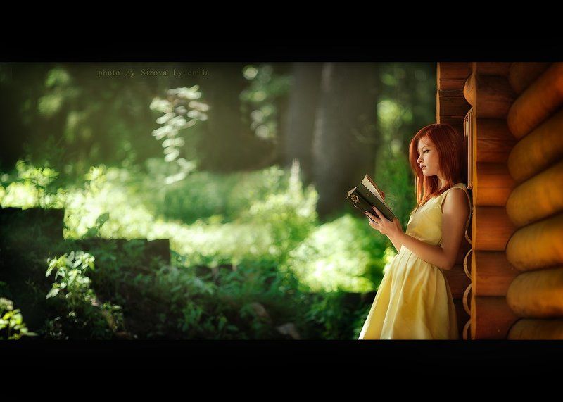 девушка, на, природе девушка на природеphoto preview