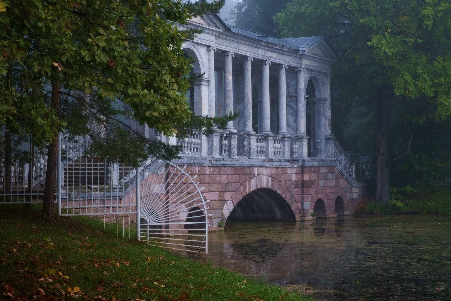 пушкин, царское, село, осень, александровский, екатерининский, парк, Илья Штром