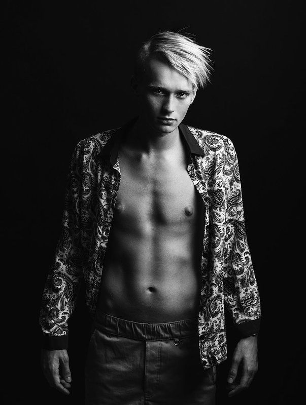 Art photo, Black & white, Fashion, Polishboy, Portrait, Studio Dominikphoto preview