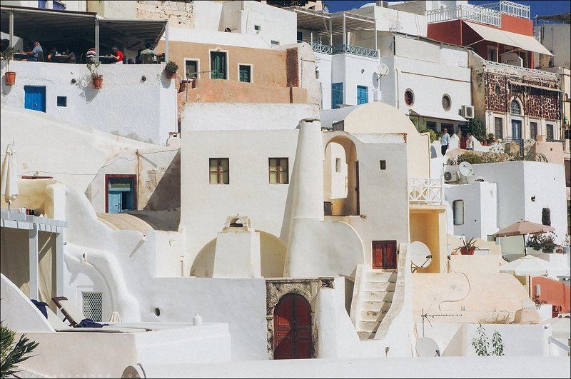 Греция, Санторини, Ойя, Фира, путешествие Солнечный городphoto preview