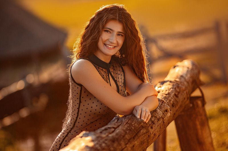 Sunset Girlphoto preview