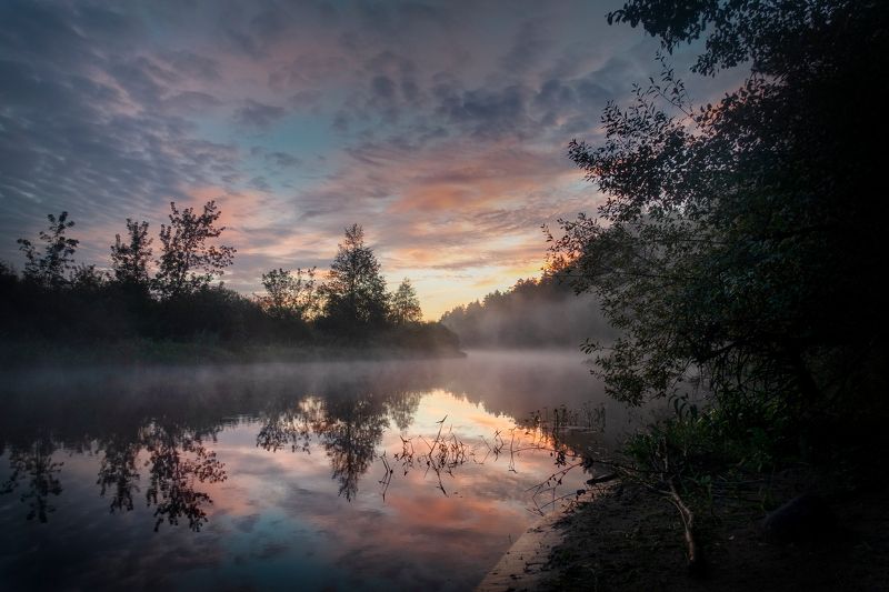 Акварельный рассветphoto preview