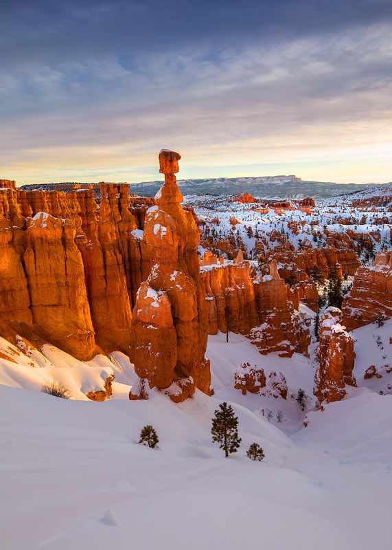 usa, national park, utah, landscape, winter Thor\'s Hammerphoto preview