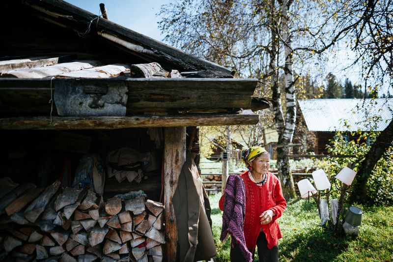 шорцы, деревня, тайга, одиночество ***photo preview
