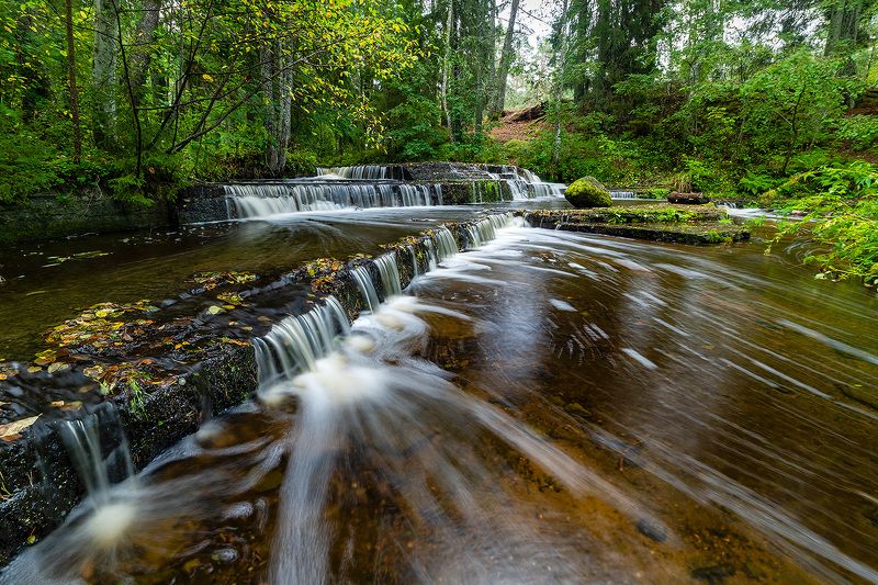 Каскад Треппоя (Est. Treppoja joastik). Эстония.photo preview