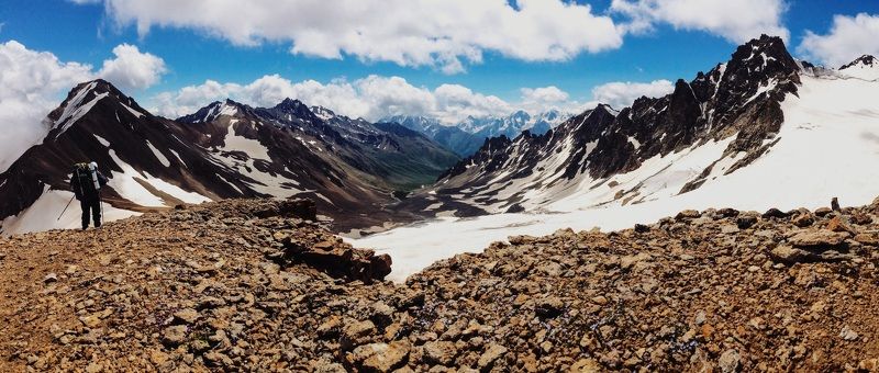 горы, приэльбрусье, лето, туризм, mountains, elbrus, caucasus Перевалphoto preview