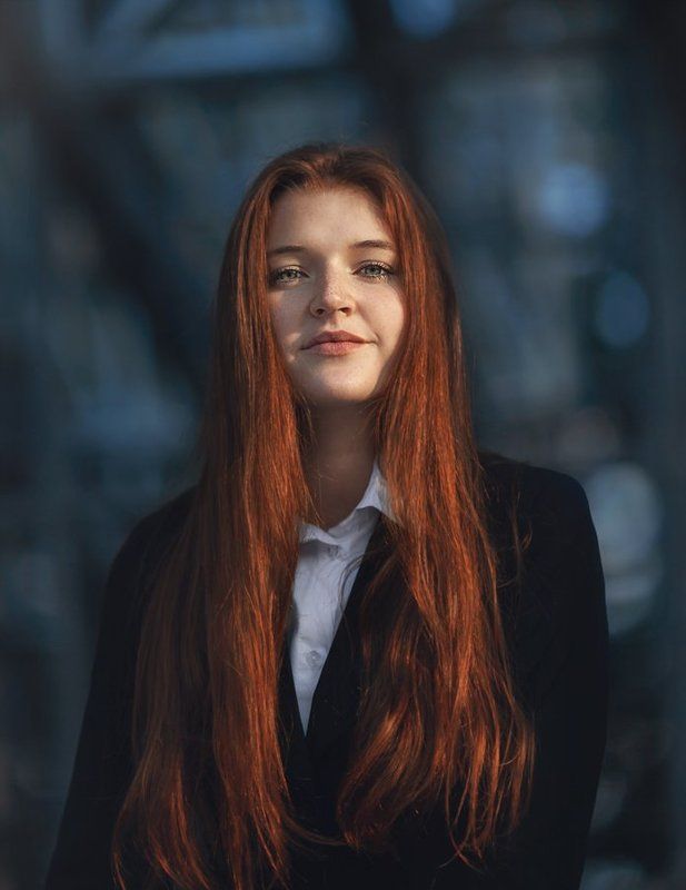 Девушка, Портрет, Рыжая Александраphoto preview