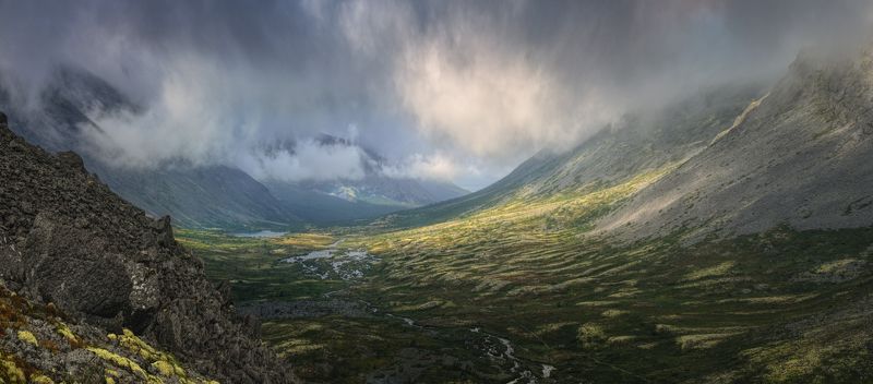 хибины, малая белая, тахтаръявр, юдычвумчорр, кольский Долина Малой Белой photo preview