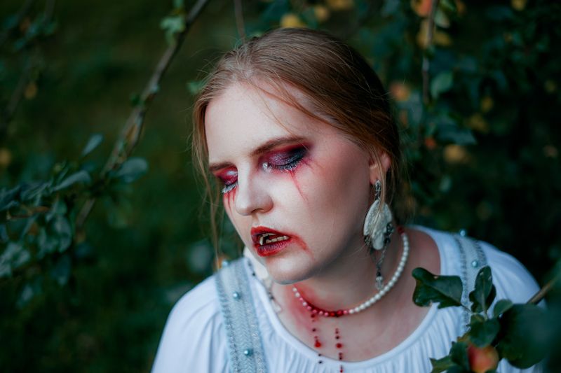 портрет, девушка. образ, вампир, сказка Ghoulphoto preview