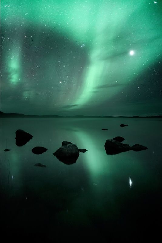 кольский, мурманская, кандалакша, осень, сияние, восход Осенняя вода Кольского полуостроваphoto preview