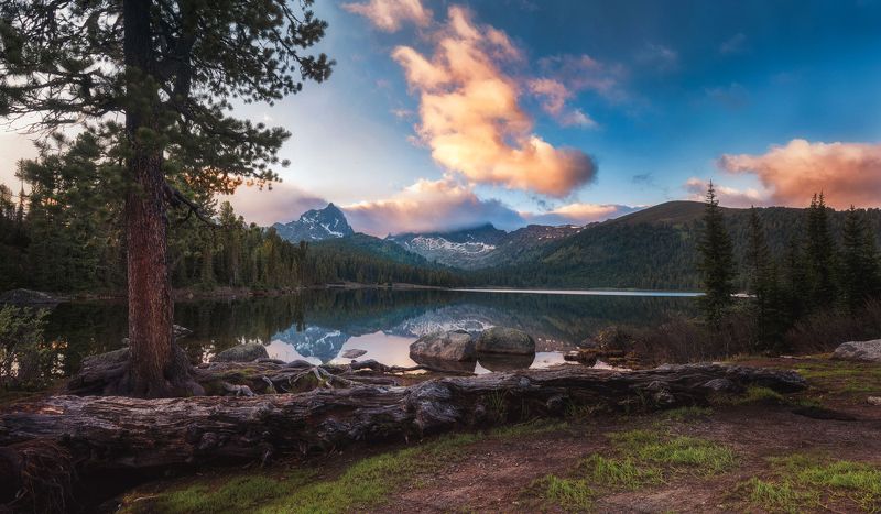 сибирь, ергаки, светлое, озеро Озеро Светлое, Ергакиphoto preview