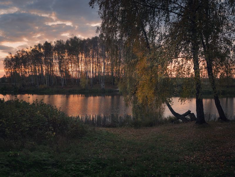 #пезаж #осень #рассвет photo preview