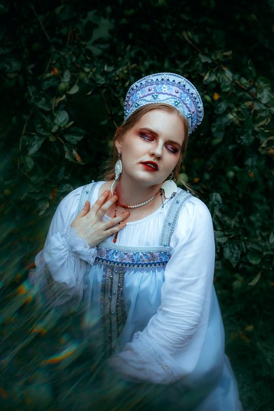 портрет, девушка, сказка Яблочкиphoto preview