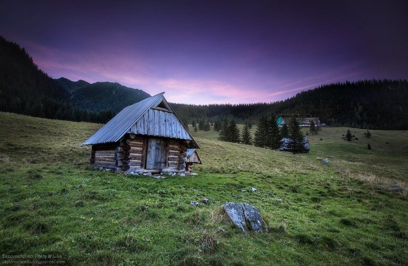 evening, familygarden, kalatowki, poland, tatra mountains, tatry, vint26, zakopane, zaporozhenko Evening in the Tatrasphoto preview