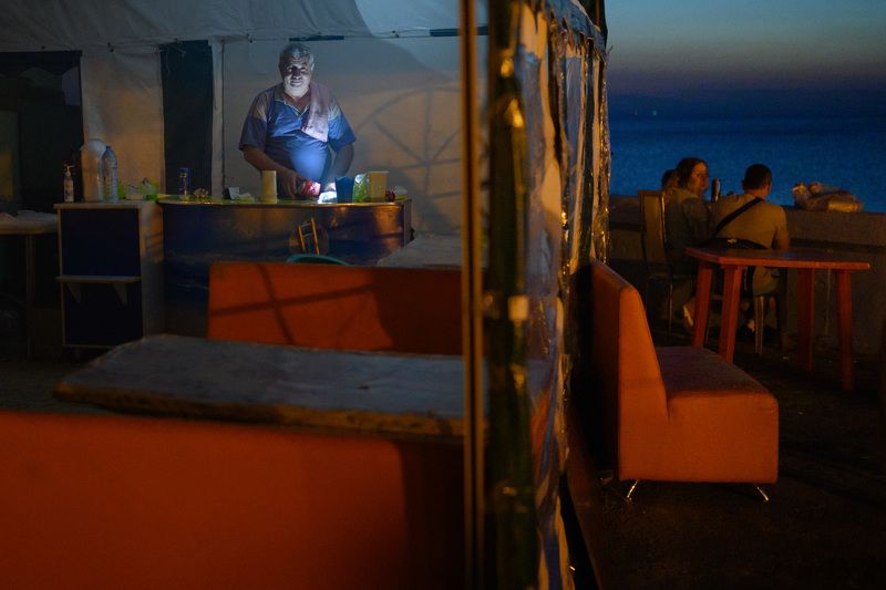 ягры, пляж, Кафе на пляжеphoto preview