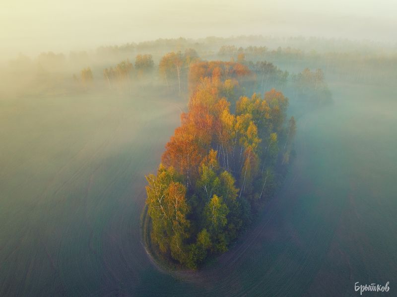 бежин_лул тула туман аэрофото Бежин Луг.photo preview