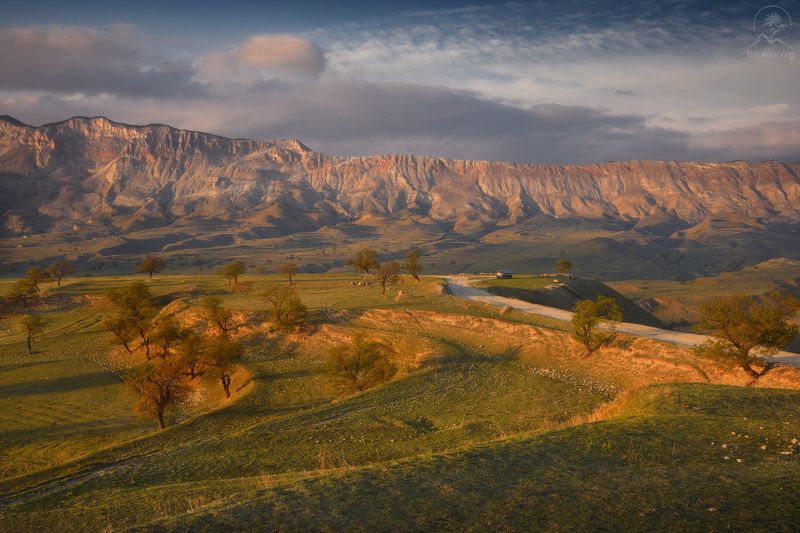 дагестан, горный дагестан, кавказ, фототур в дагестан,  деревья, горы, свет, террасы Среди горphoto preview