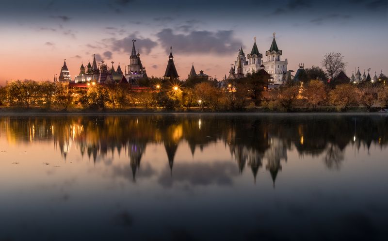 город москва, измайлово, izmailovo, нд, кремль, измайловский кремль, моя москва, городской пейзаж, осень, что такое осень? Осенний вечер в Измайловоphoto preview