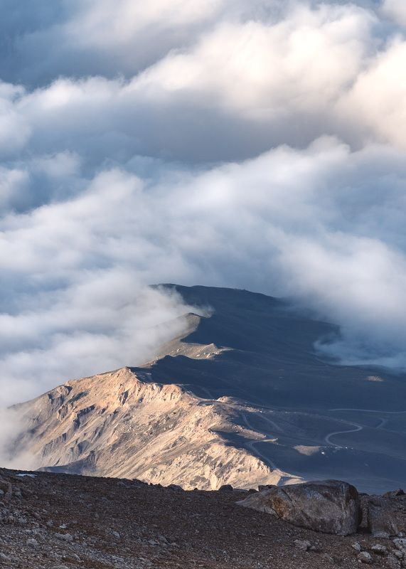 Гора Шалбуздаг. Выше облаков. 4142м…  Mount Shalbuzdag. Higher than clouds. 4142m...photo preview