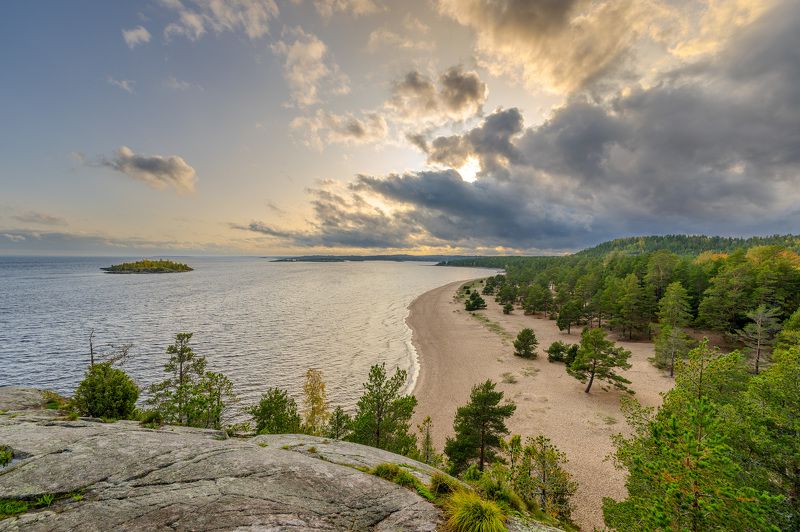 В ожидании заката над Ладогой...photo preview