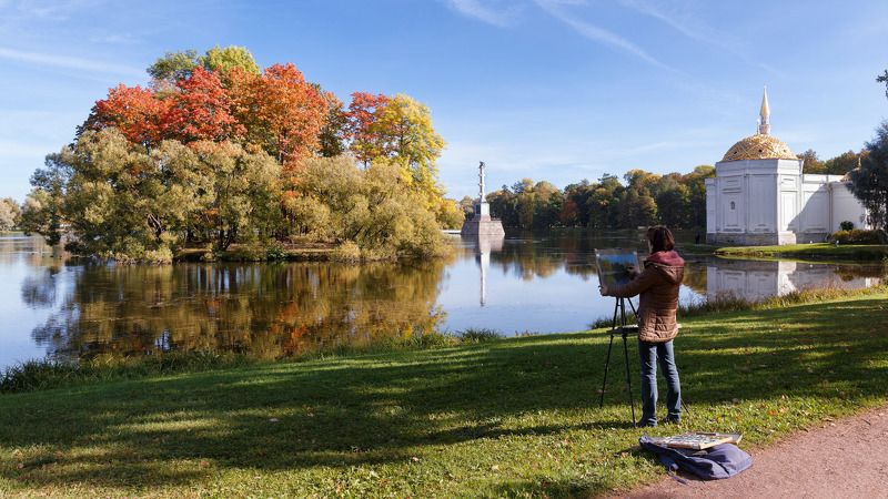 Прогулка по осеннему Екатерининскому парку. фото превью