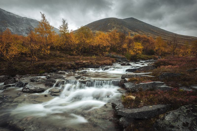 Хибины, Кольский полуостров, осень Осень в Хибинах.photo preview